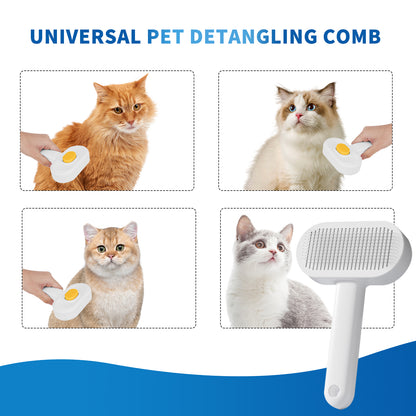 Efficient Universal Pet Hair Removal Comb, Gently Smoothing