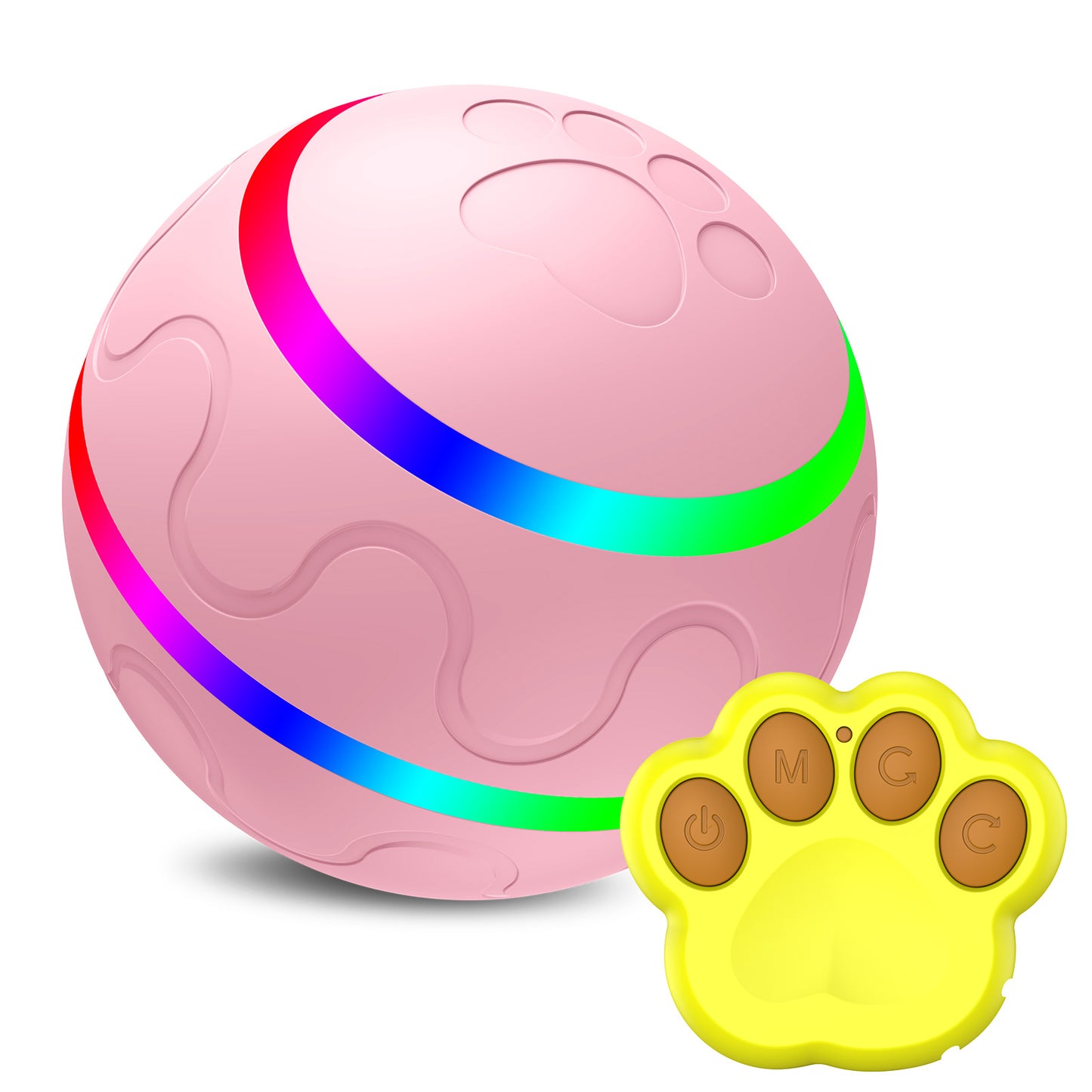 Intelligent Ball USB Cat Toys Self Rotating Ball Automatic Rotation Ball