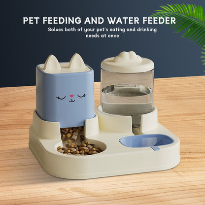 Super Cute Appearance Pet Feeding And Drinking Device