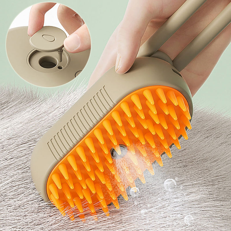Cat Steam Brush Steamy Dog Brush Electric Spray Cat Hair Brushes