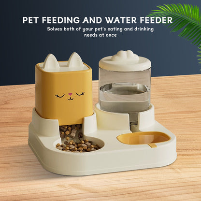 Super Cute Appearance Pet Feeding And Drinking Device