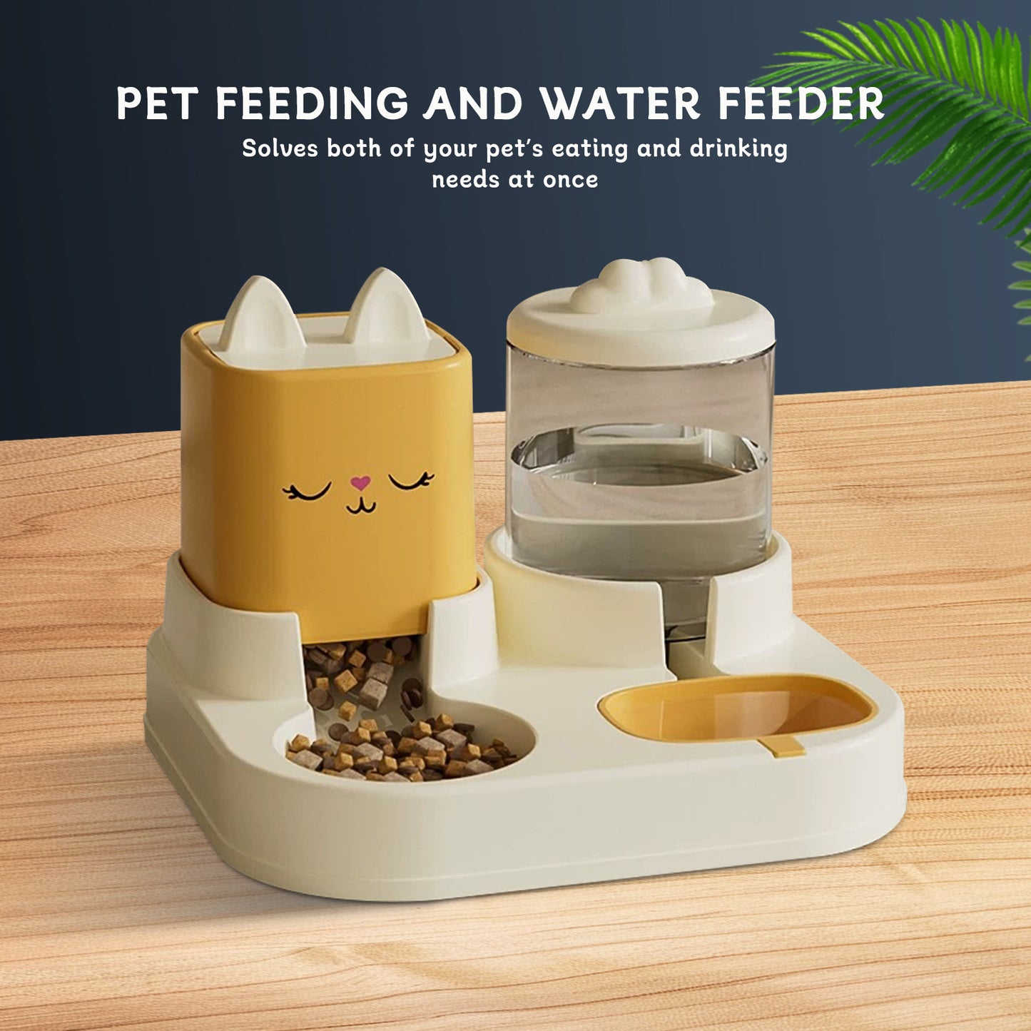 Super Cute Appearance Pet Feeding And Drinking Device