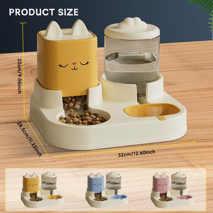 Super Cute Appearance Pet Feeding And Drinking Device