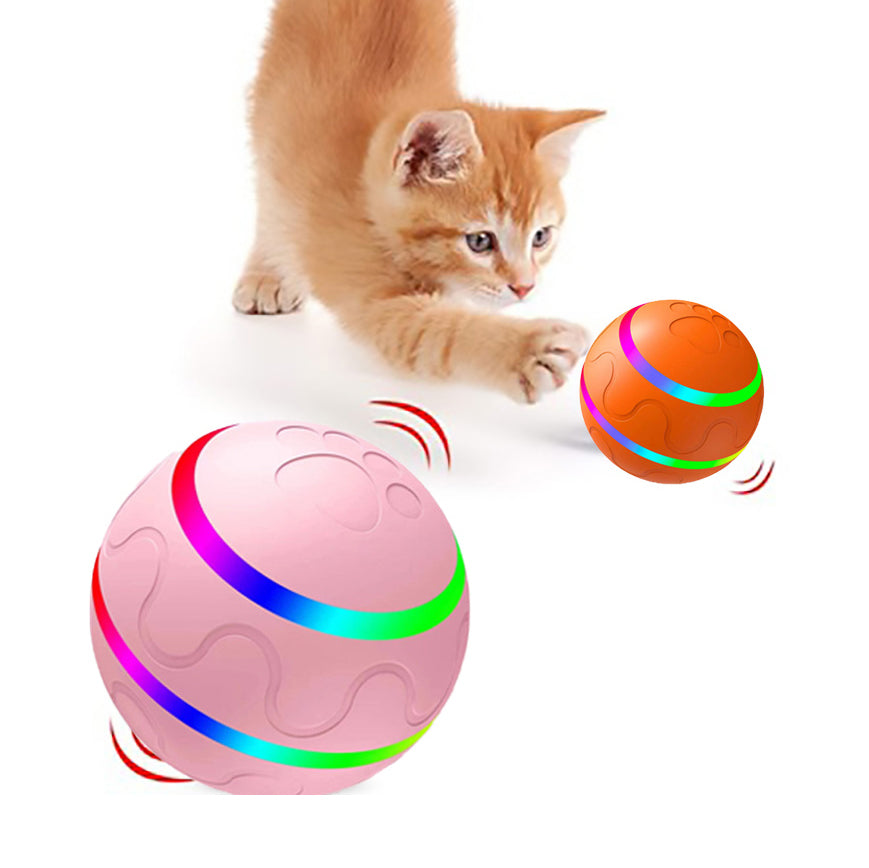 Intelligent Ball USB Cat Toys Self Rotating Ball Automatic Rotation Ball