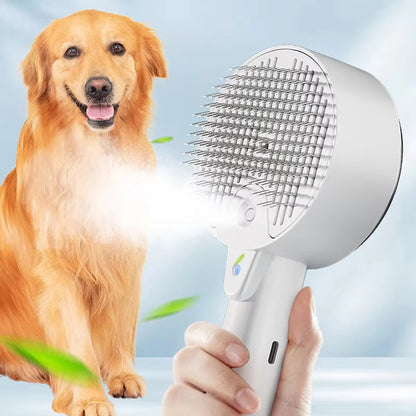 Cat Dog Steamy Brush Steam Brush Electric Sprayer For Massage