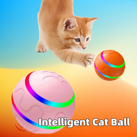 Intelligent Ball USB Cat Toys Self Rotating Ball Automatic Rotation Ball