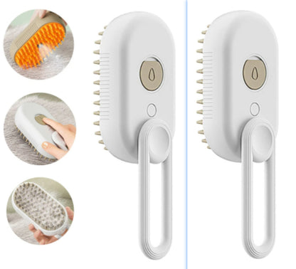 Cat Steam Brush Steamy Dog Brush Electric Spray Cat Hair Brushes