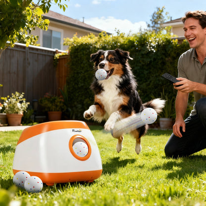 Automatic Dog Ball Launcher with 26-79 FT Distance